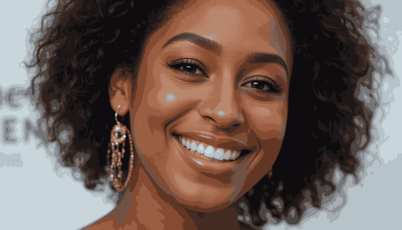 A beautiful, smiling close-up of Tracee Ellis Ross