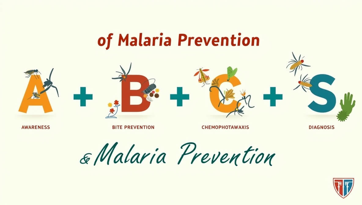The four steps of malaria prevention for travelers
