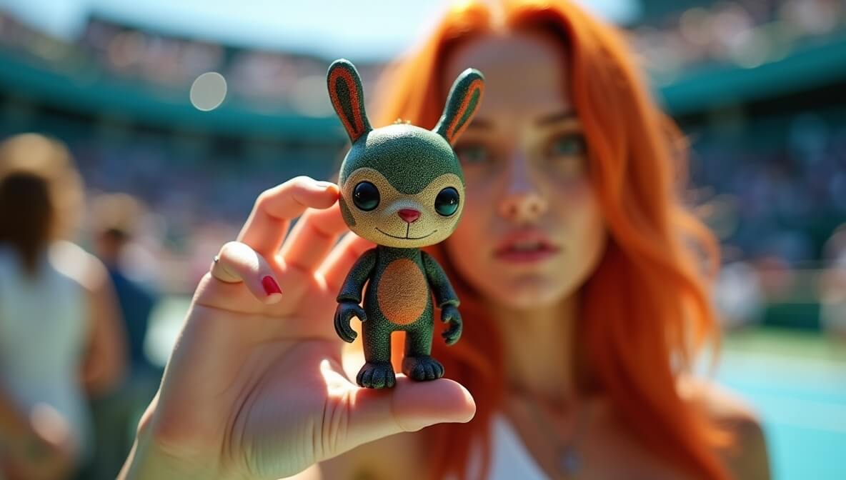The trendy Labubu art toy, a new form of celebrity bling seen in exclusive circles, related to the US Open and the style of guests like Lindsay Lohan